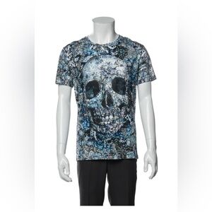 Alexander McQueen Skull Crewneck T-Shirt